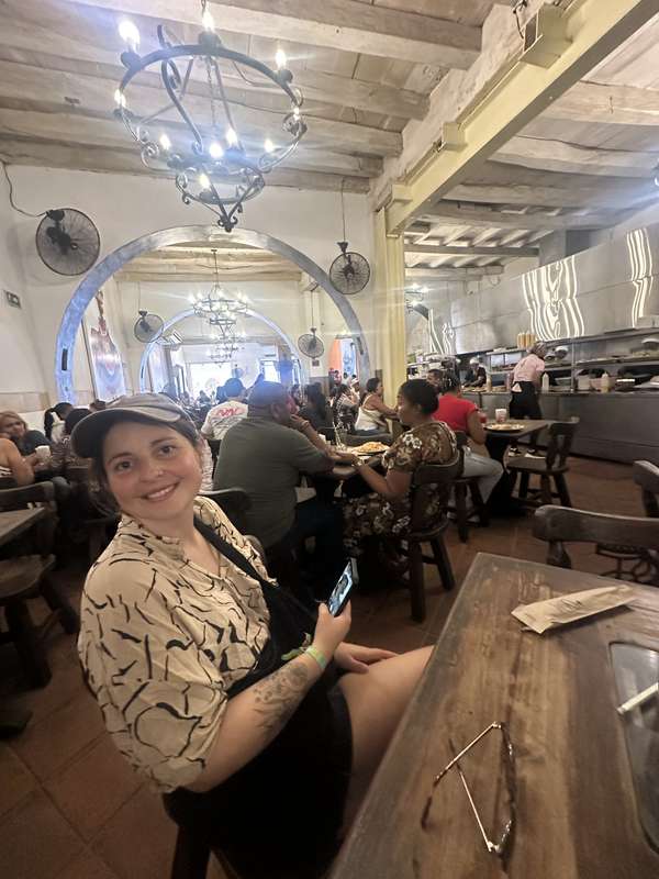 Kolonialer Innenhof — Restaurant