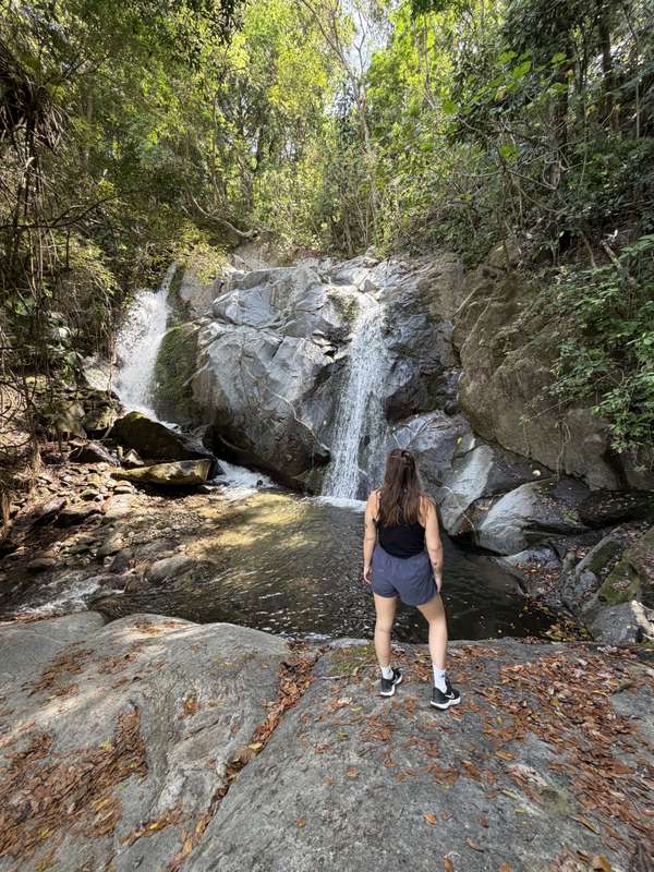 Kleiner zweiter Wasserfall