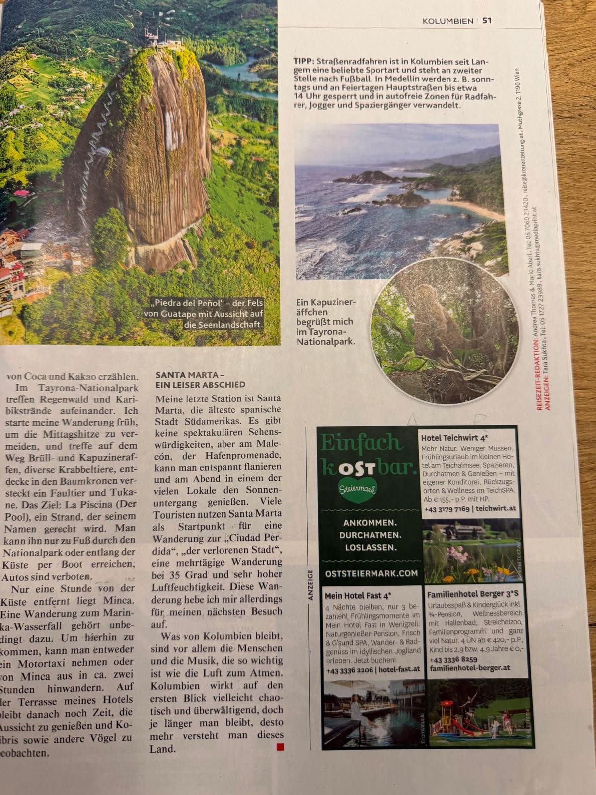 Krone Bunt — Kolumbien-Reisebericht