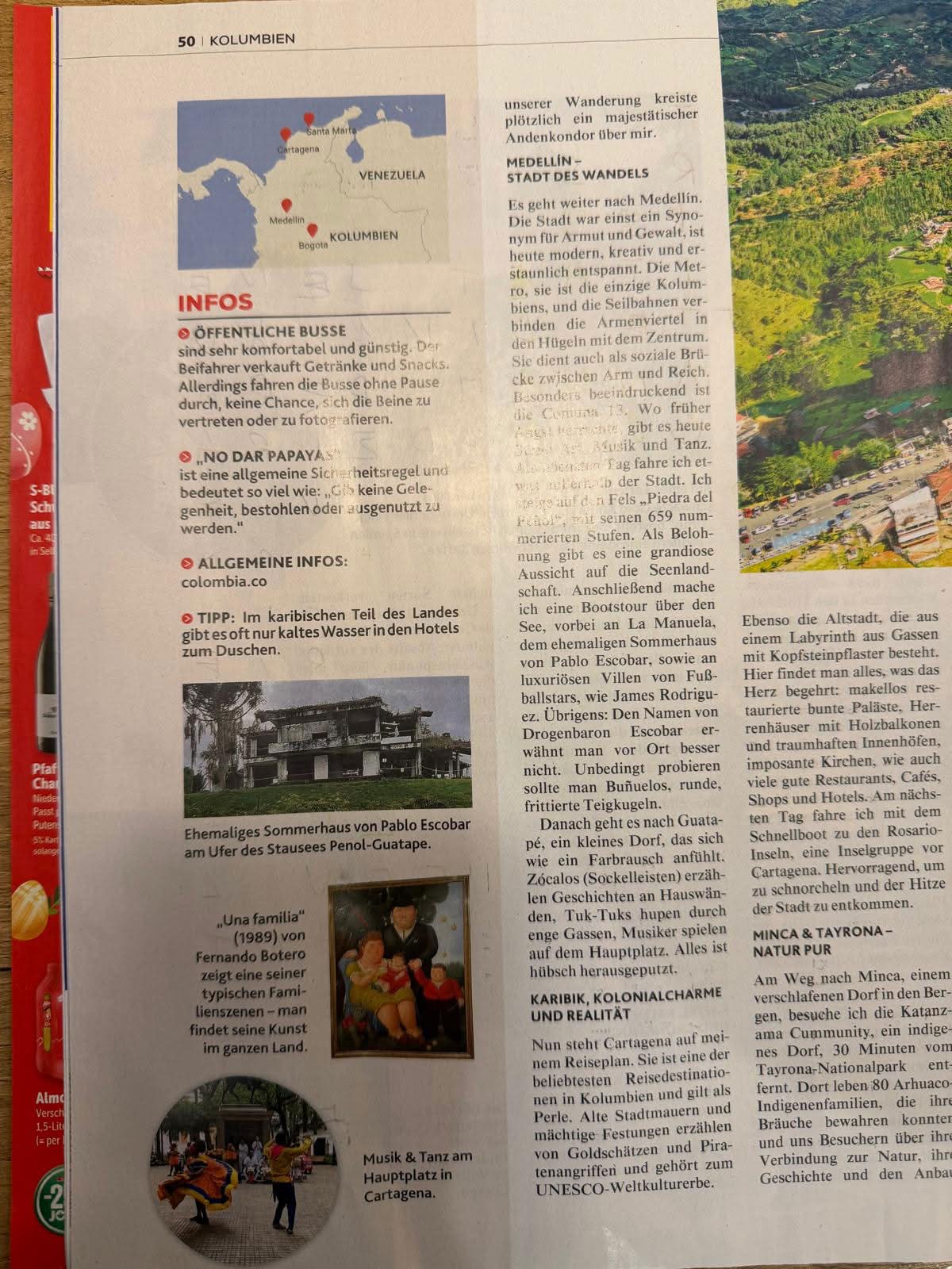 Krone Bunt — Kolumbien-Reisebericht